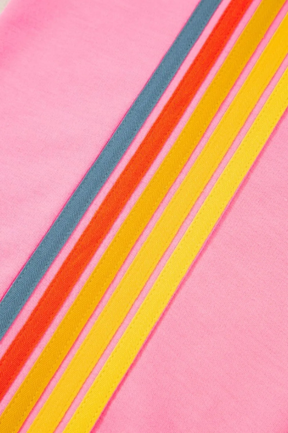 Contrast Striped Elastic Waist Active Pants – Trendsi | ClozArt