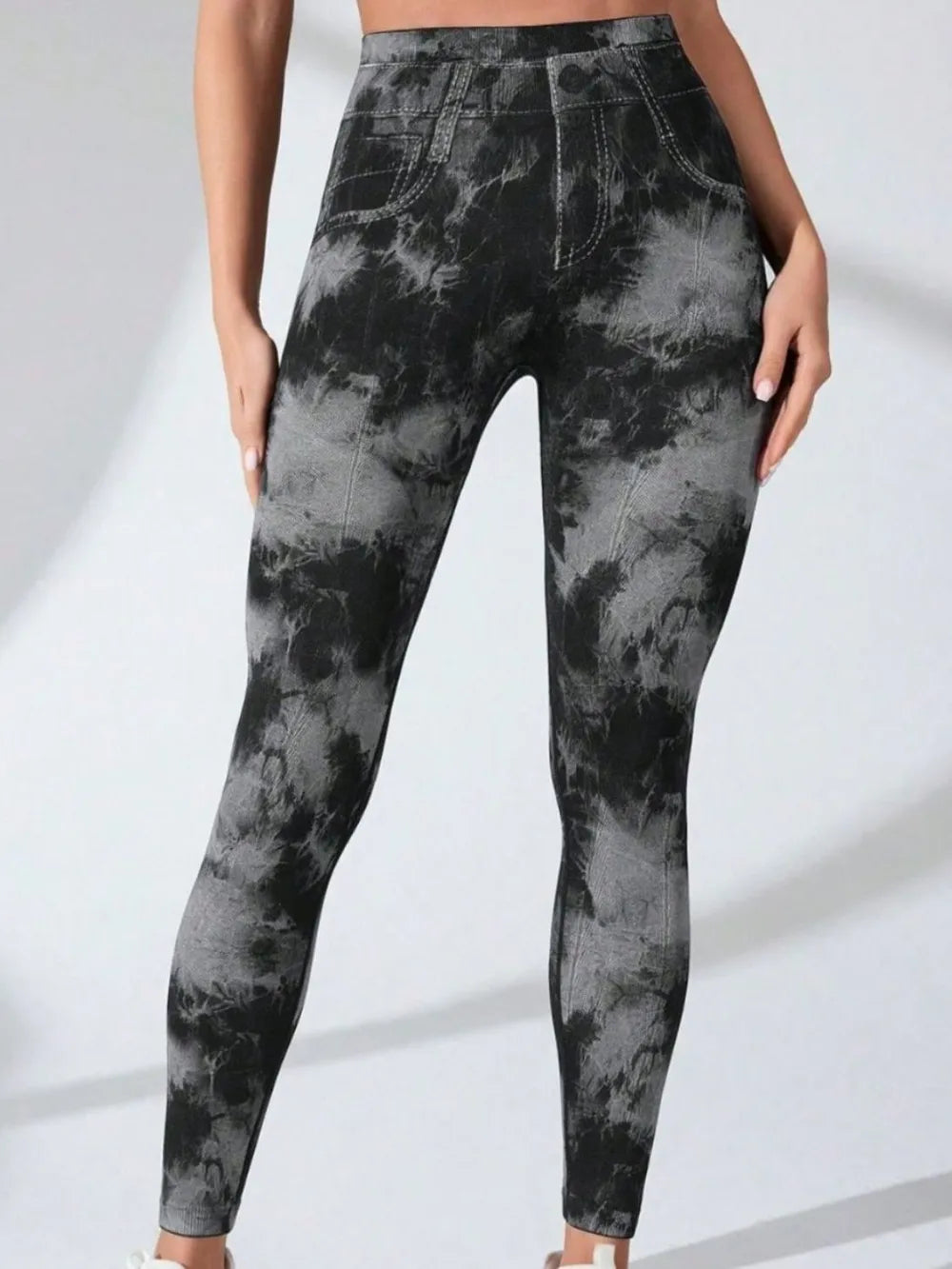 Tie-Dye High Waist Active Leggings – Trendsi | ClozArt