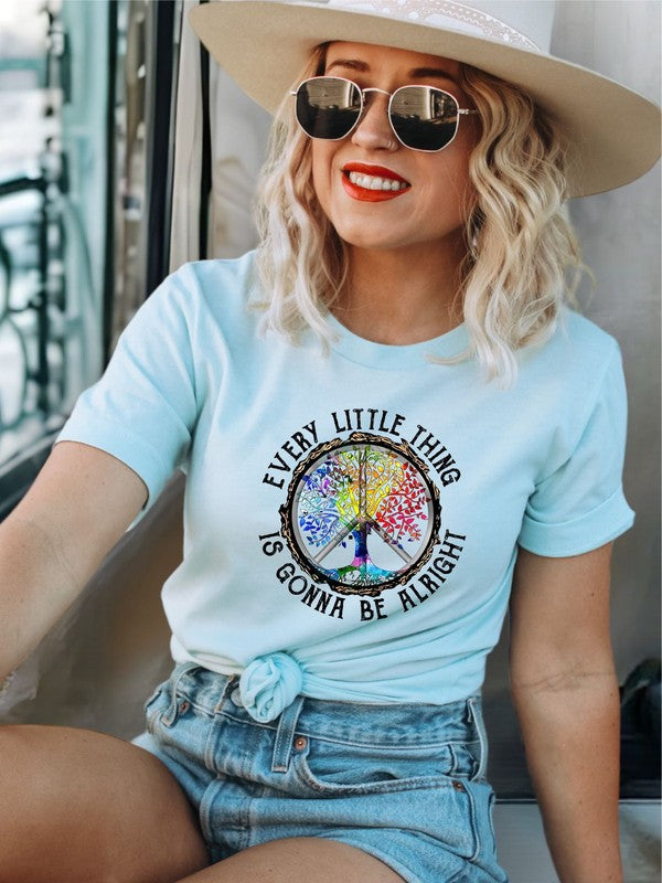 Every Little Thing Will Be Alright Graphic Tee – Ocean and 7th | ClozArt