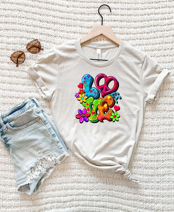 Groovy Love 70's Graphic Tee – Ocean and 7th | ClozArt