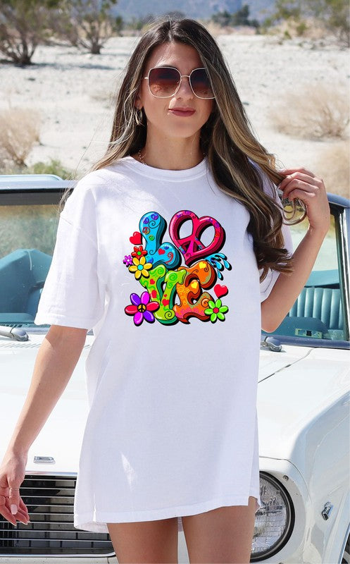Groovy Love 70's Graphic Tee – Ocean and 7th | ClozArt