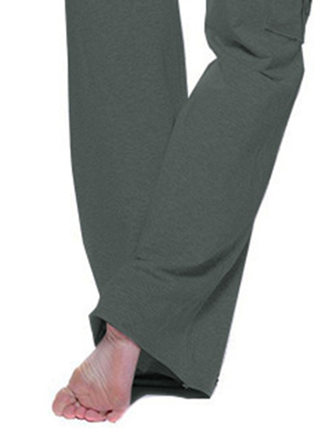 Mid Waist Pants with Pockets – Trendsi | ClozArt