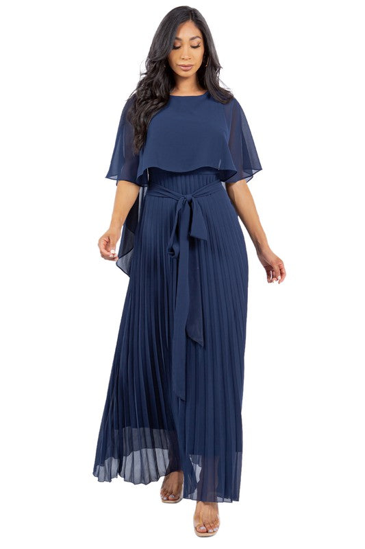 FASHION CHIFFON LONG MAXI DRESS – By Claude | ClozArt