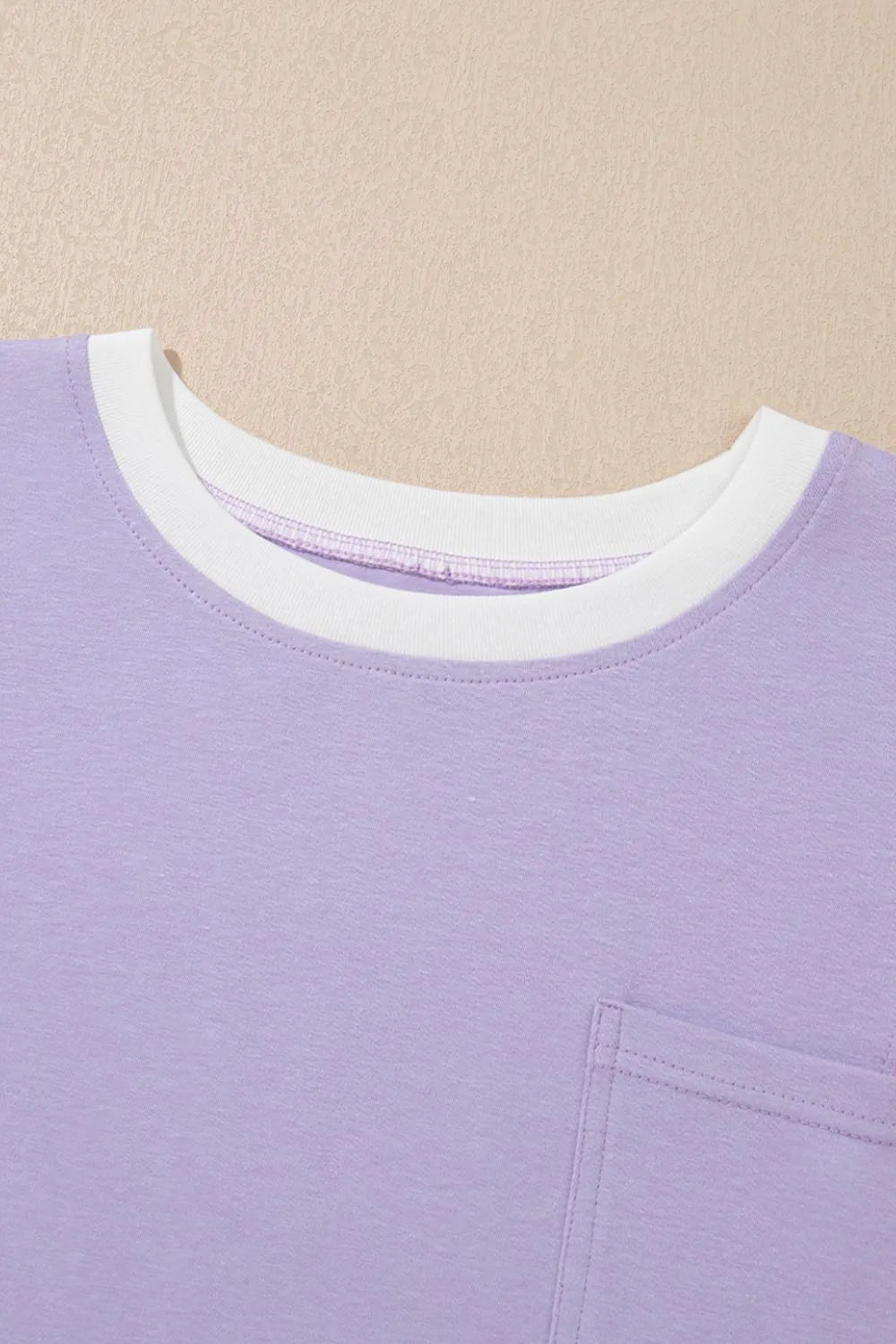 Color Block Patchwork Half Sleeve Oversized T Shirt – Trendsi | ClozArt