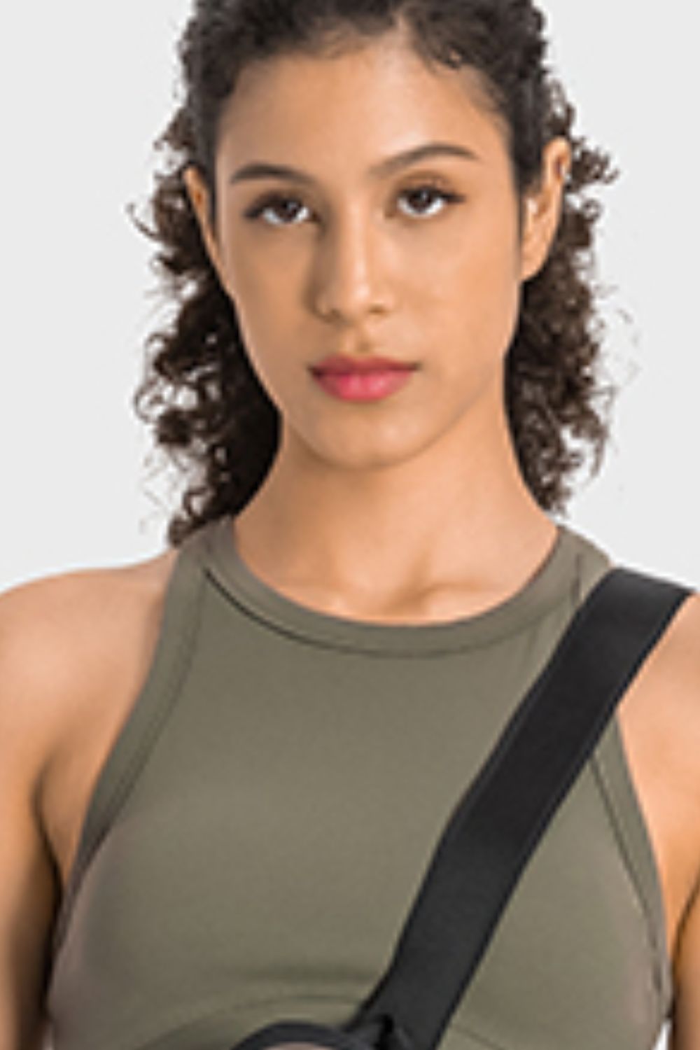 Millennia Racerback Cropped Sports Tank – Trendsi | ClozArt