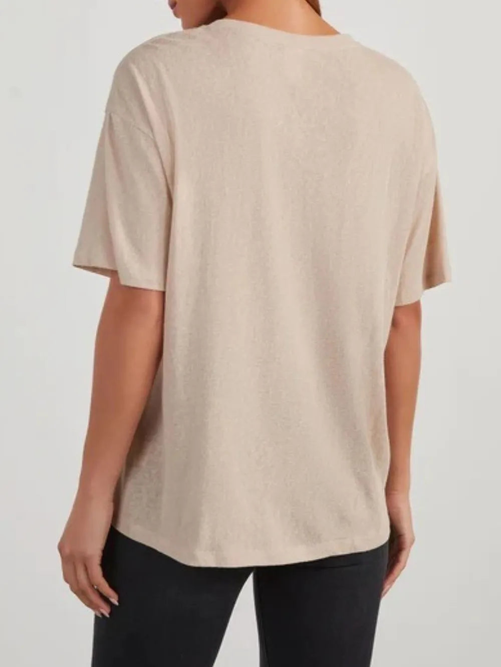 Round Neck Half Sleeve T-Shirt – Trendsi | ClozArt