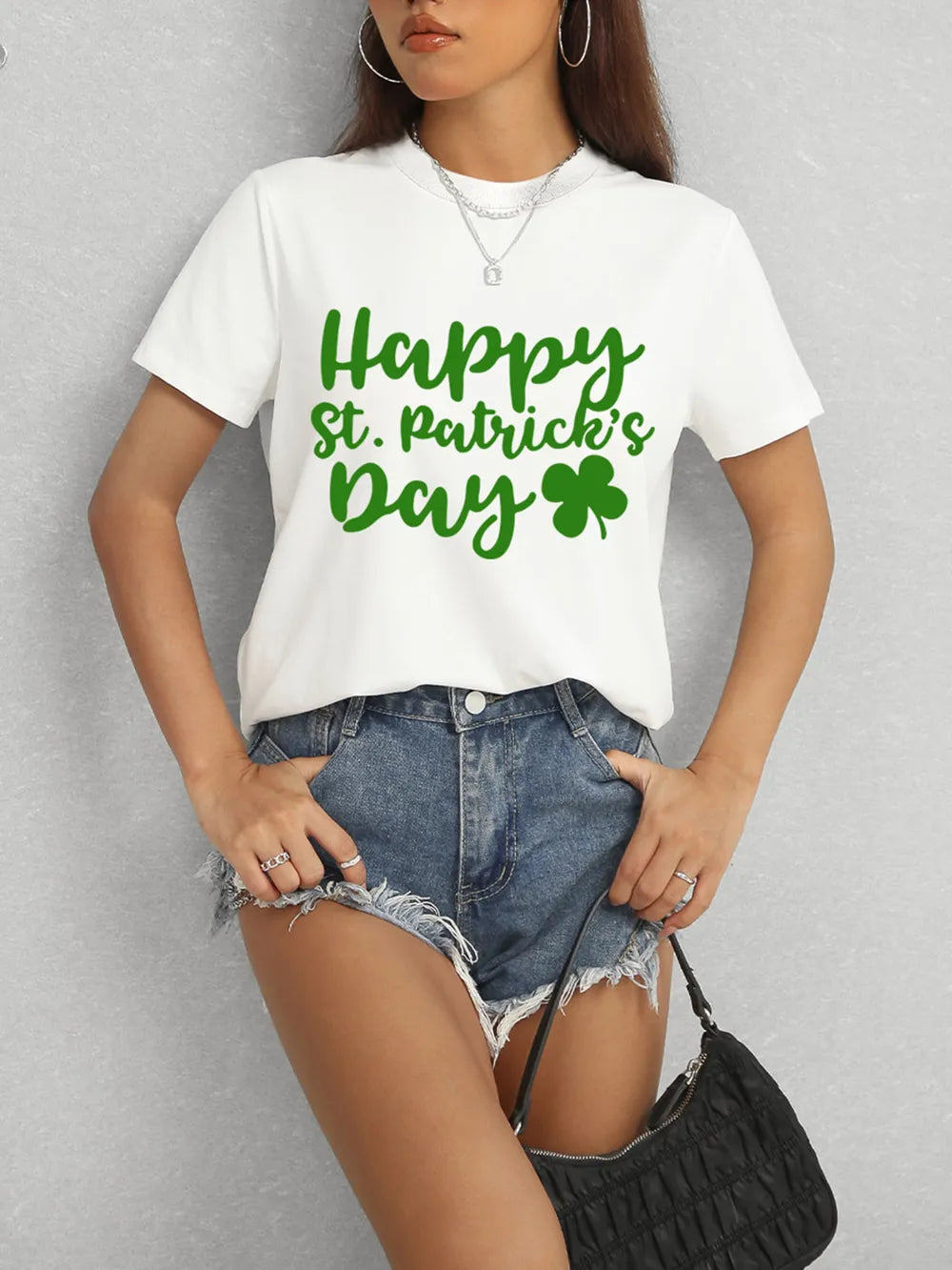 HAPPY ST. PATRICK'S DAY Short Sleeve T-Shirt – Trendsi | ClozArt
