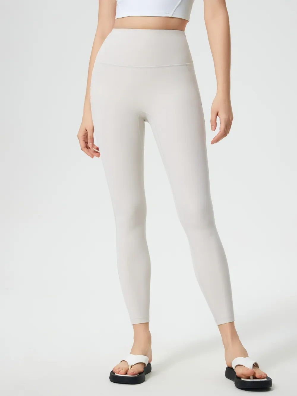 Millennia Wide Waistband Active Leggings – Trendsi | ClozArt