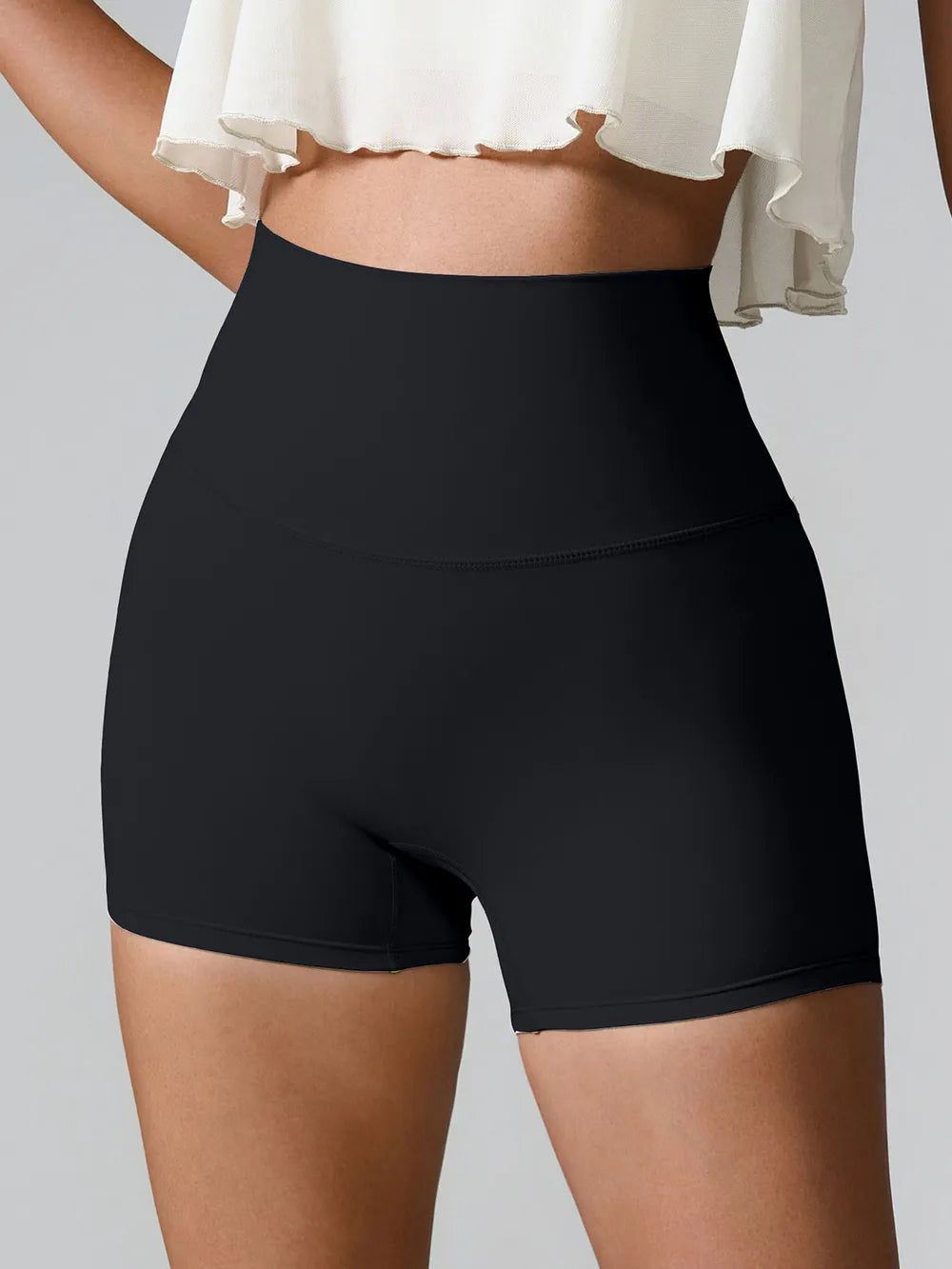 High Waist Active Shorts – Trendsi | ClozArt