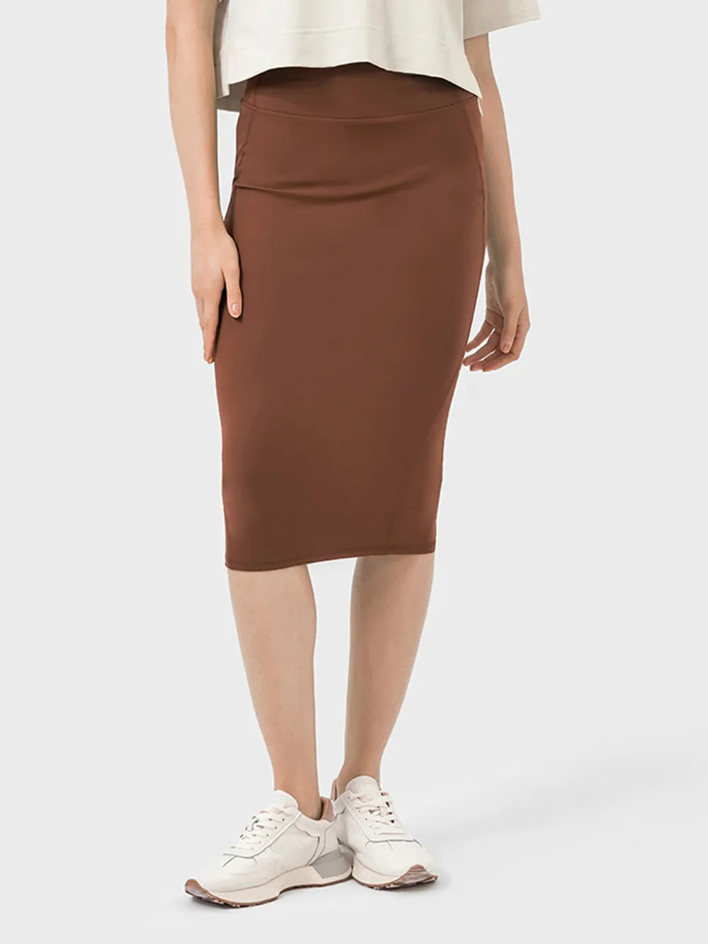 Millennia Slit Wrap Active Skirt – Trendsi | ClozArt