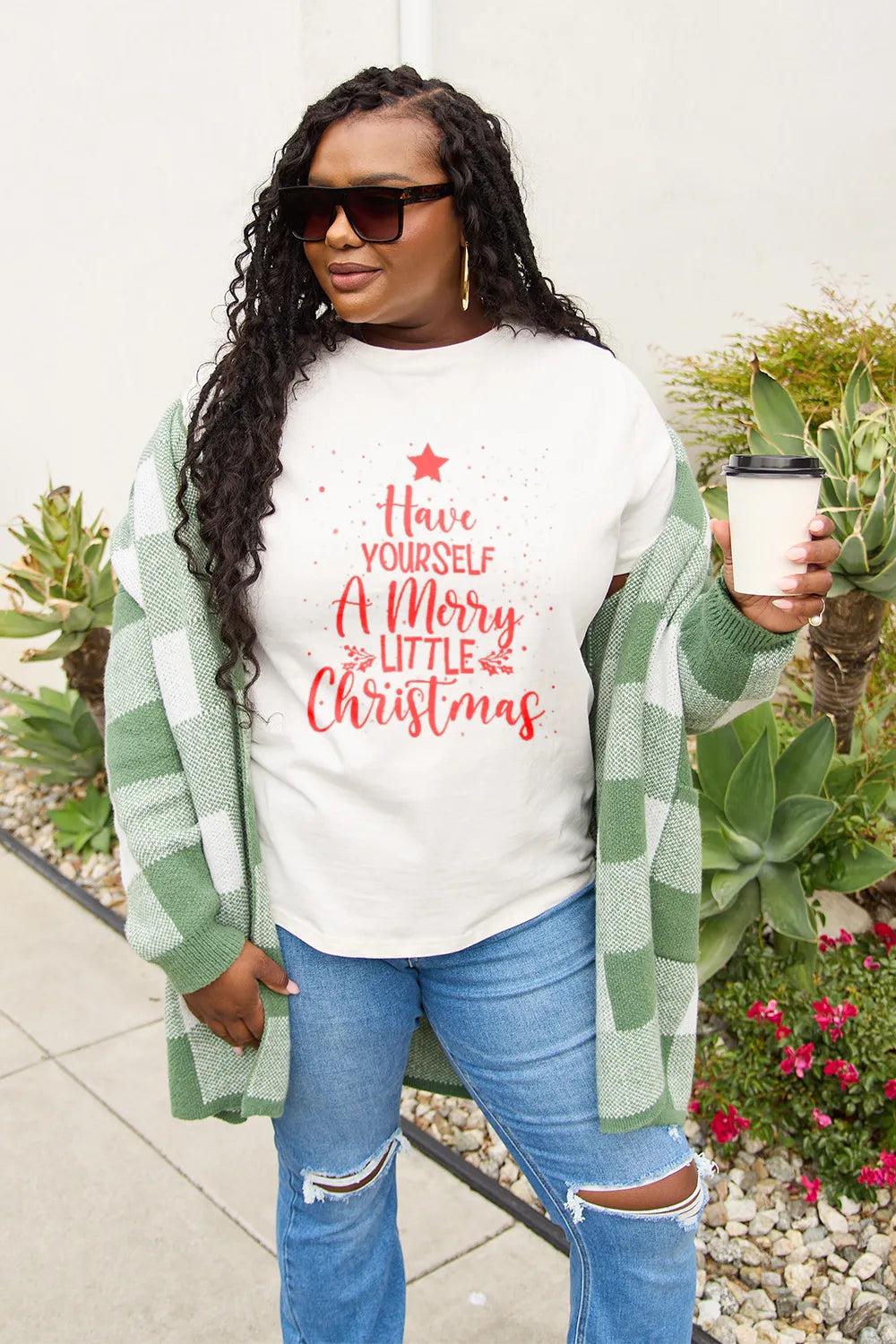 Simply Love Full Size HAVE YOURSELF A MERRY LITTLE CHRISTMAS T-Shirt – Trendsi | ClozArt