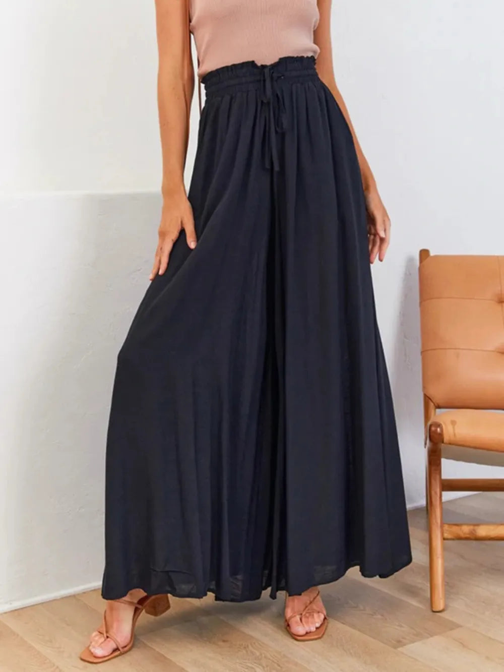 High Waist Wide Leg Pants – Trendsi | ClozArt