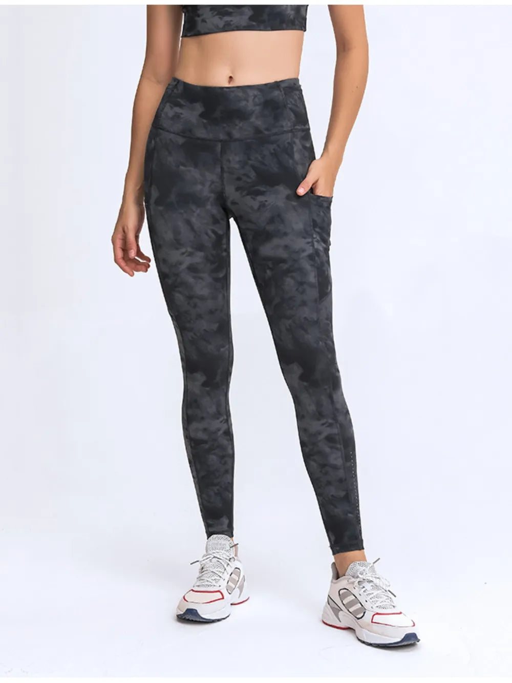 Millennia Wide Waistband Leggings with Pockets – Trendsi | ClozArt