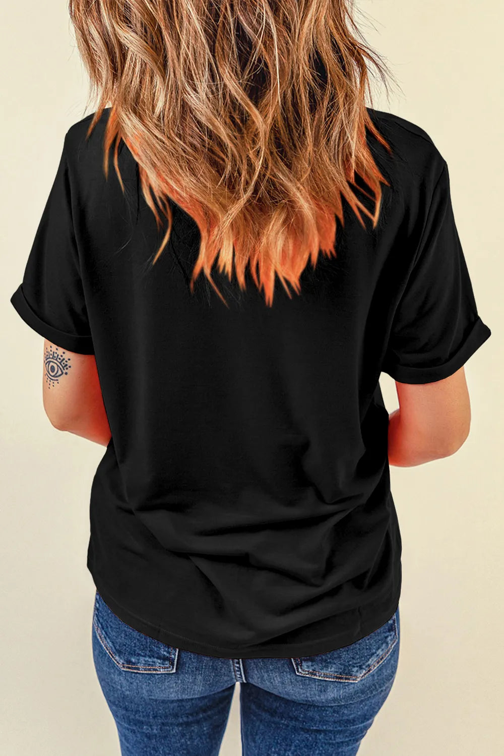Graphic Round Neck Short Sleeve T-Shirt – Trendsi | ClozArt