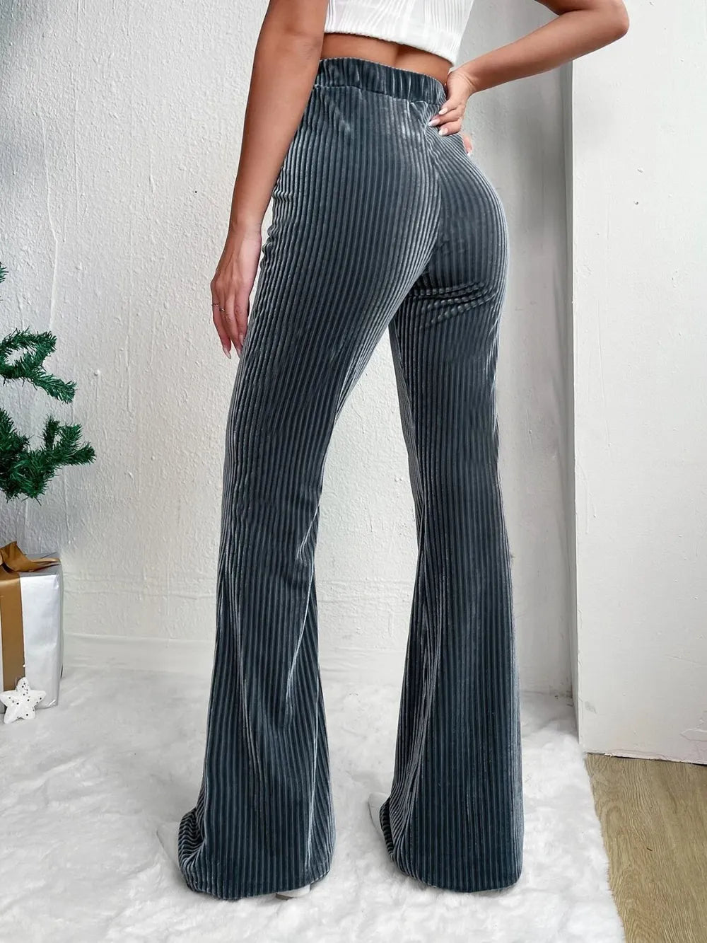 High Waist Flare Pants – Trendsi | ClozArt