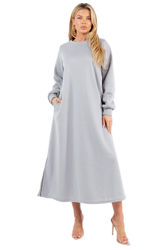 SEXY FASHION MAXI HOODIE DRESS – By Claude | ClozArt