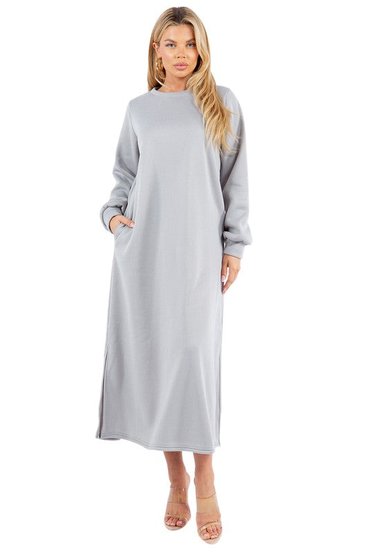 SEXY FASHION MAXI HOODIE DRESS – By Claude | ClozArt