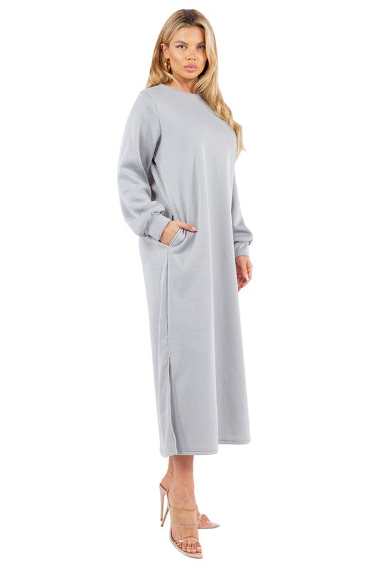 SEXY FASHION MAXI HOODIE DRESS – By Claude | ClozArt