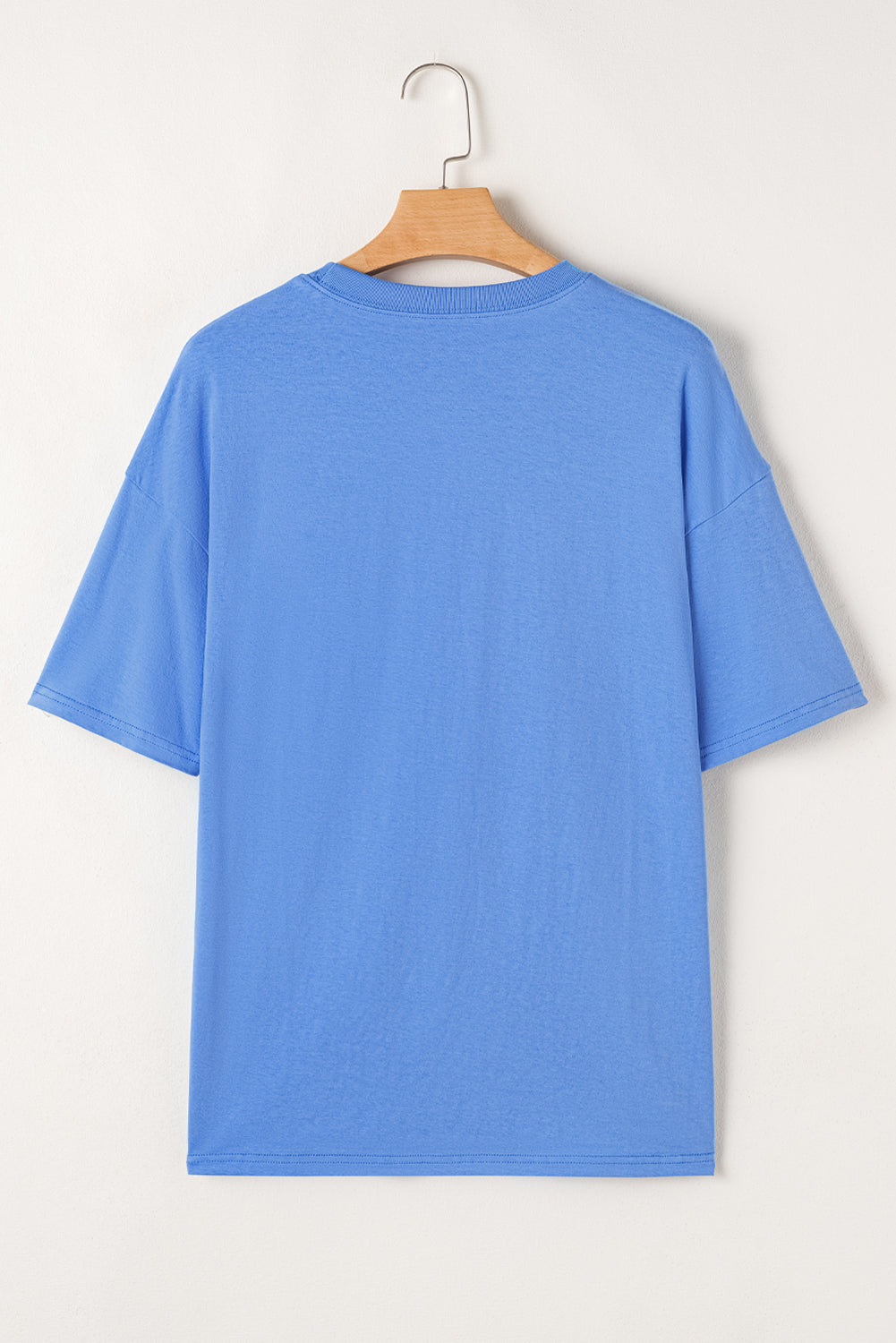 Sky Blue Rodeo Letter Graphic Tee – Shewin | ClozArt