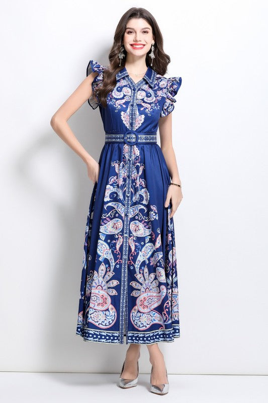 WOMEN FASHION LONG MAXI DRESS – By Claude | ClozArt