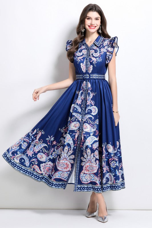 WOMEN FASHION LONG MAXI DRESS – By Claude | ClozArt