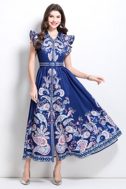 WOMEN FASHION LONG MAXI DRESS – By Claude | ClozArt