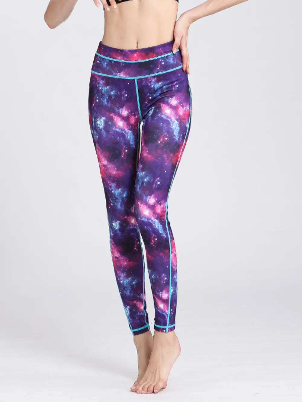 Printed Active High Waist Leggings – Trendsi | ClozArt