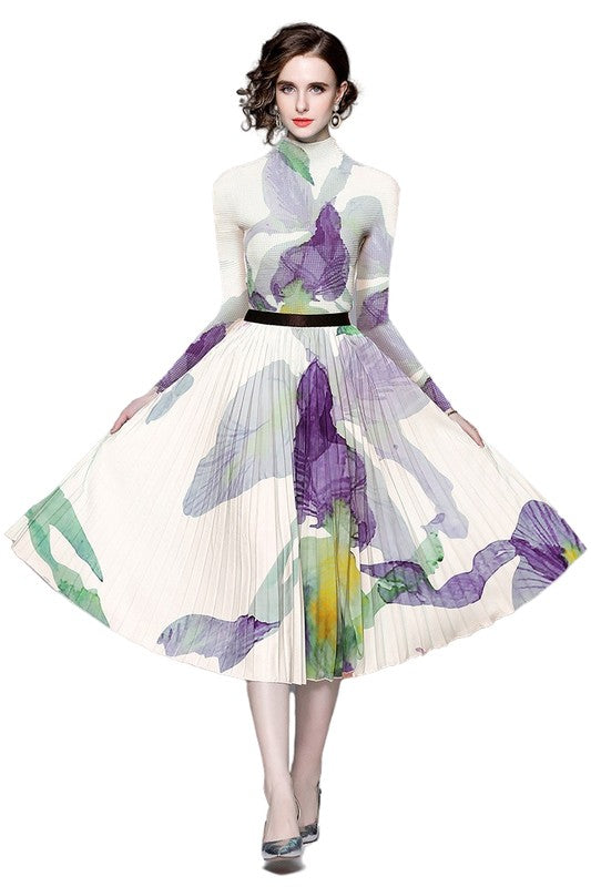 WOMEN FASHION MAXI DRESS 2PC SET – By Claude | ClozArt