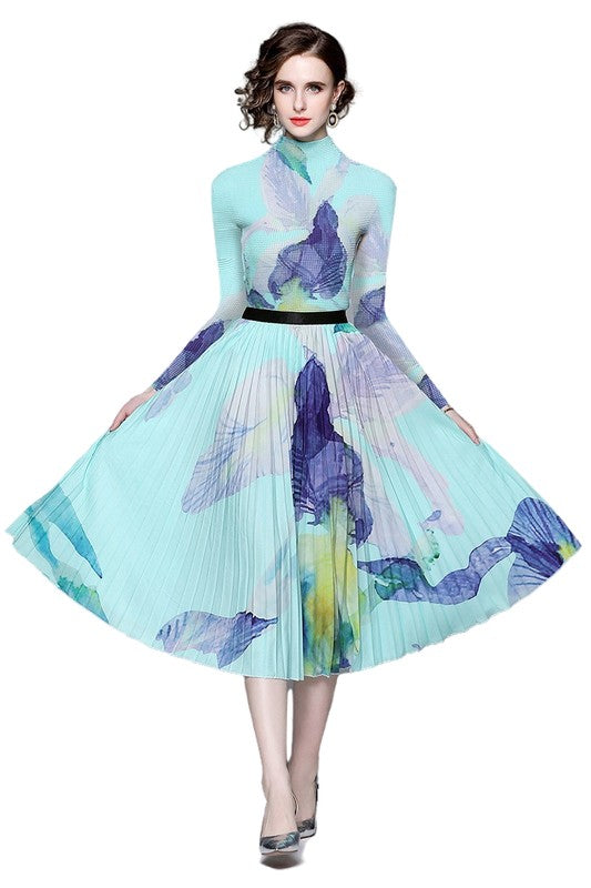 WOMEN FASHION MAXI DRESS 2PC SET – By Claude | ClozArt