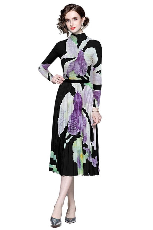 WOMEN FASHION MAXI DRESS 2PC SET – By Claude | ClozArt