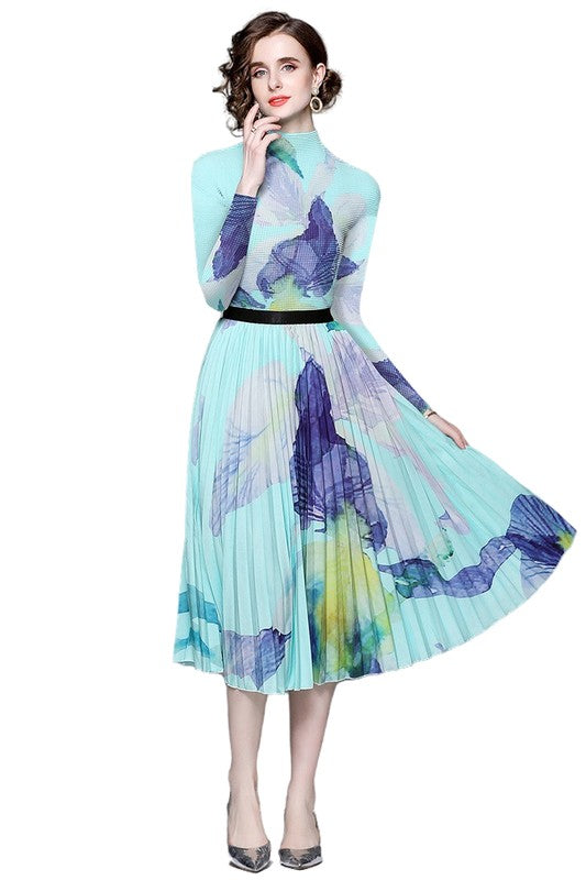 WOMEN FASHION MAXI DRESS 2PC SET – By Claude | ClozArt
