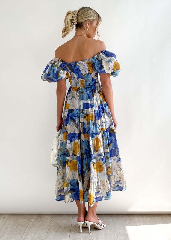 Women's Dress Off Shoulder High Waist Dress – YNIQUE | ClozArt