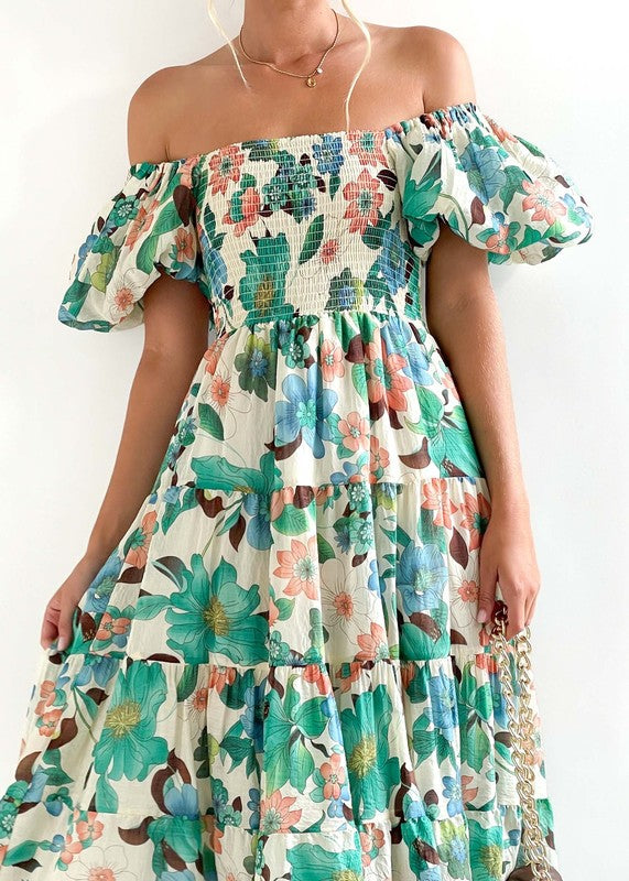Women's Dress Off Shoulder High Waist Dress – YNIQUE | ClozArt