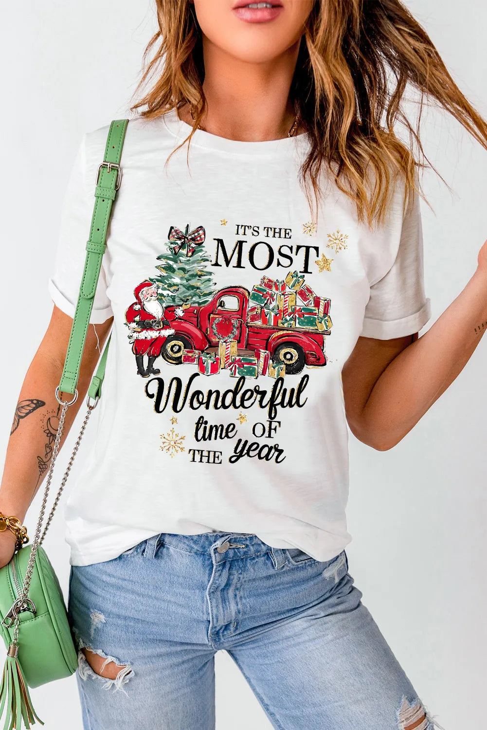 Graphic Round Neck Short Sleeve T-Shirt – Trendsi | ClozArt