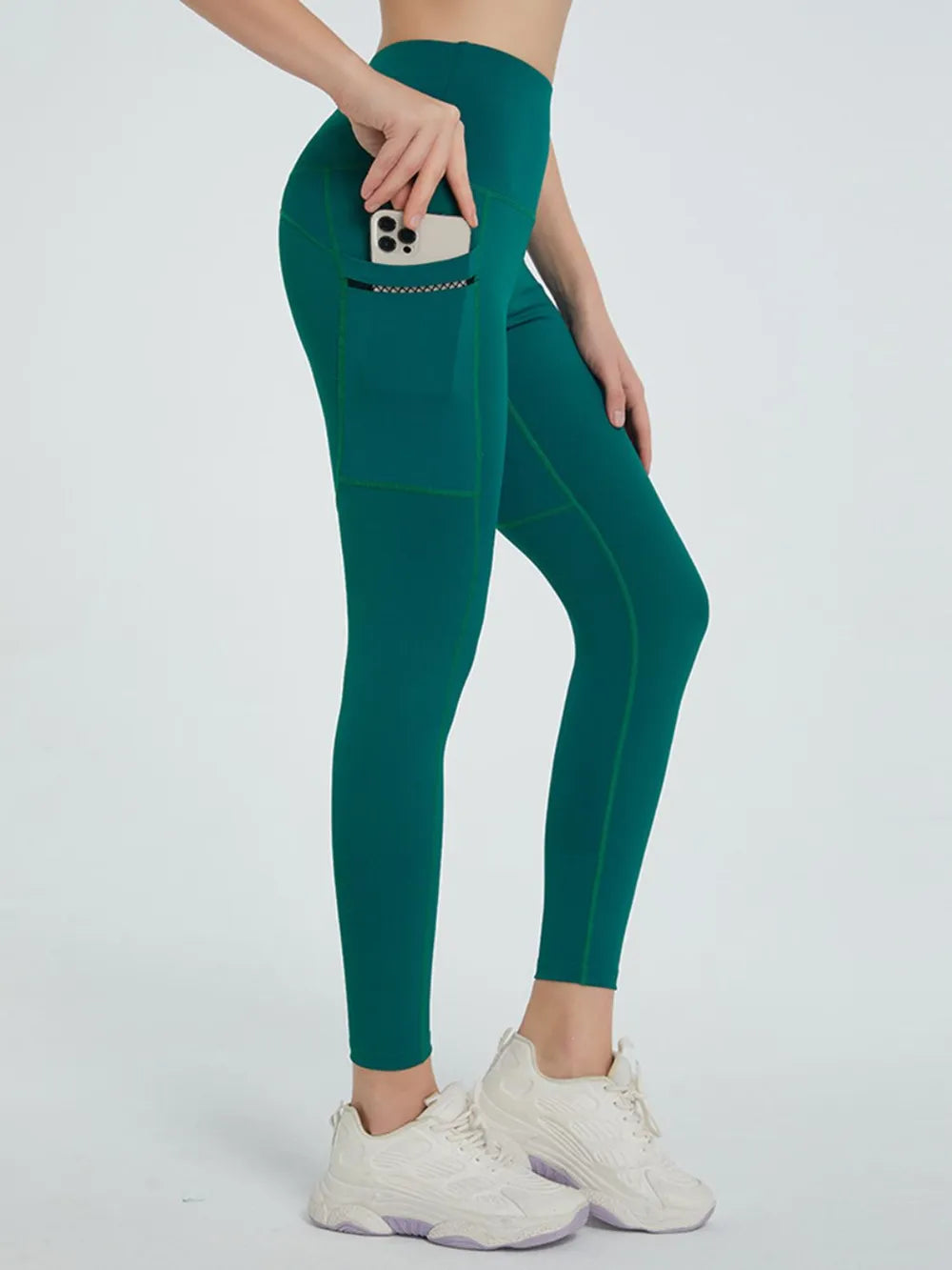 High Waist Active Leggings – Trendsi | ClozArt