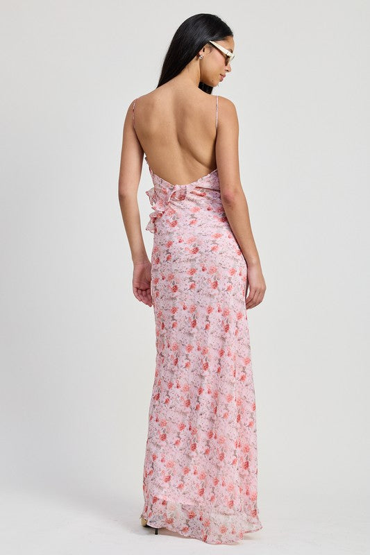 SPAGHETTI STRAP MAXI DRESS – Emory Park | ClozArt