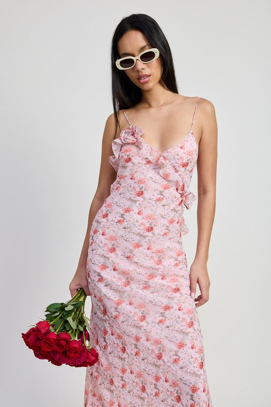 SPAGHETTI STRAP MAXI DRESS – Emory Park | ClozArt