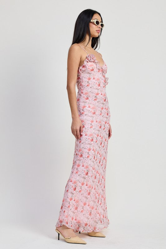 SPAGHETTI STRAP MAXI DRESS – Emory Park | ClozArt