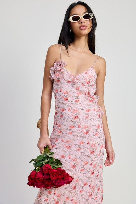 SPAGHETTI STRAP MAXI DRESS – Emory Park | ClozArt