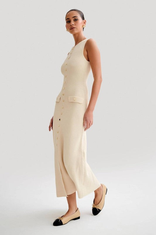 WOMEN FASHION LONG MAXI KNIT DRESS – By Claude | ClozArt