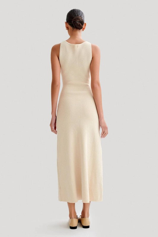 WOMEN FASHION LONG MAXI KNIT DRESS – By Claude | ClozArt