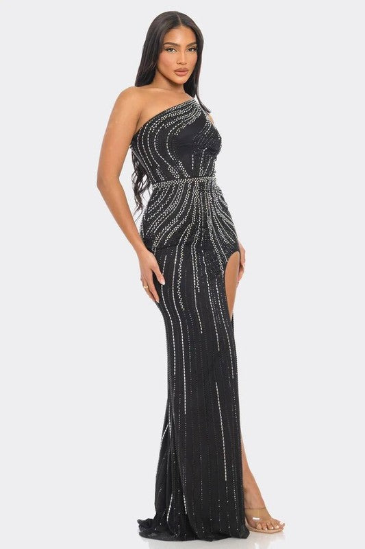 WOMEN FASHION PARTY LONG MAXI DRESS – By Claude | ClozArt