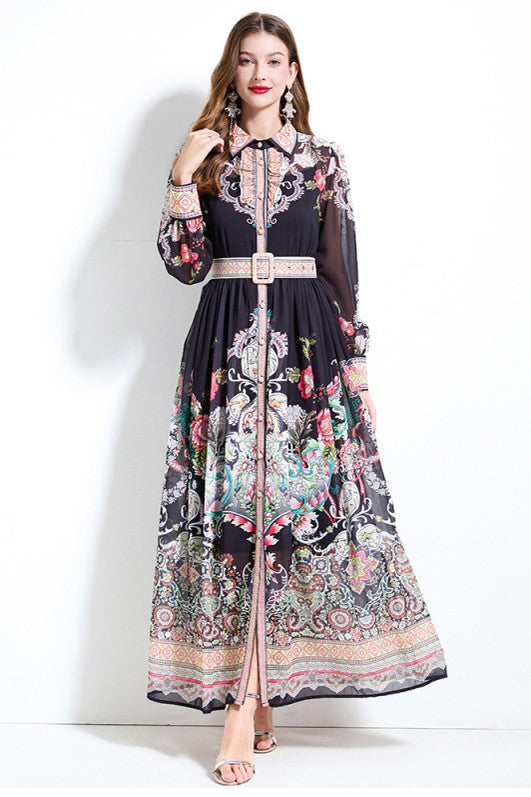 WOMEN FASHION LONG MAXI DRESS – By Claude | ClozArt