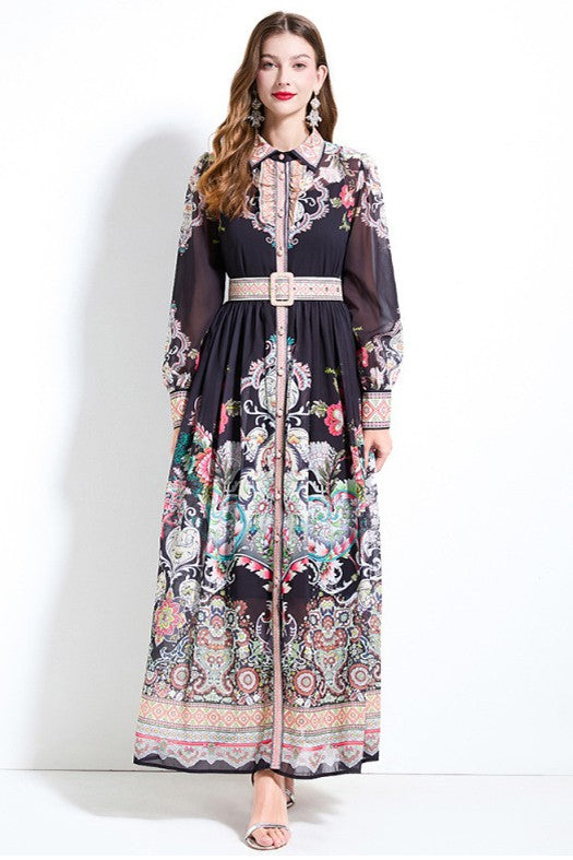 WOMEN FASHION LONG MAXI DRESS – By Claude | ClozArt