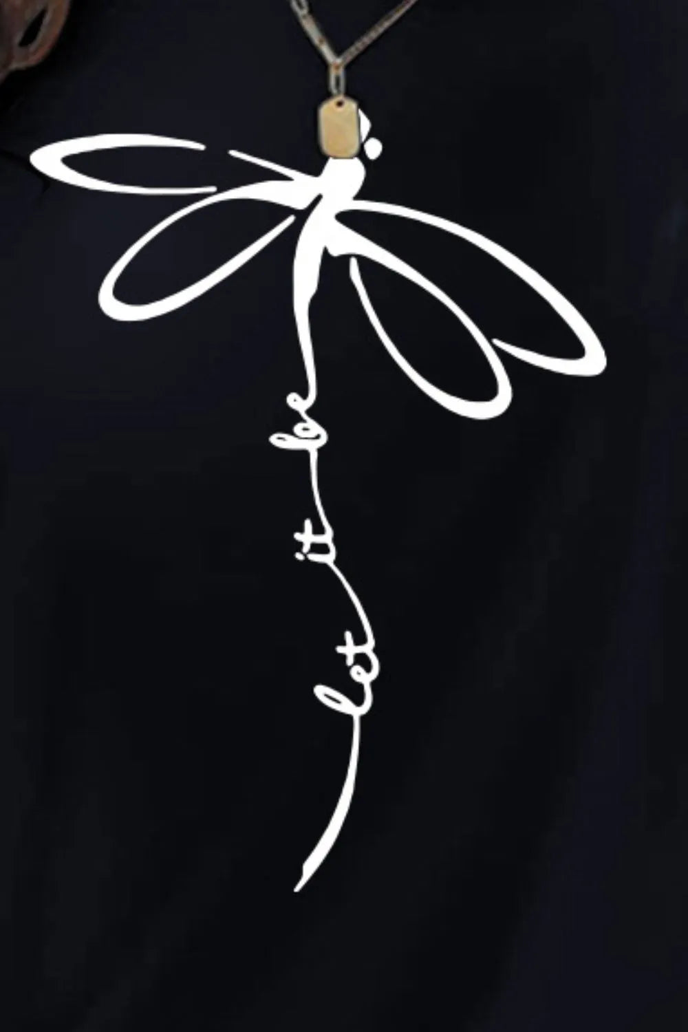 Dragonfly Graphic Round Neck Short Sleeve T-Shirt – Trendsi | ClozArt