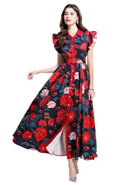 WOMEN FASHION LONG MAXI DRESS – By Claude | ClozArt