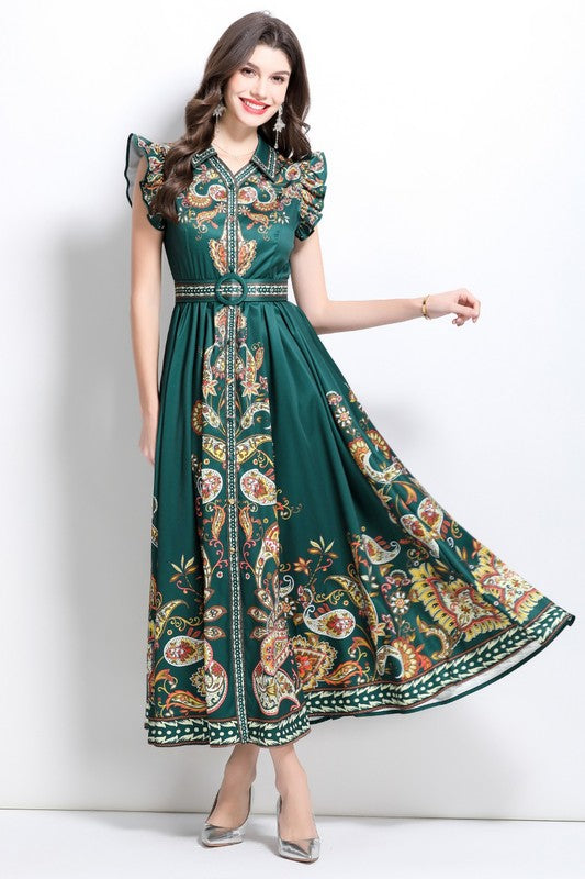 WOMEN FASHION LONG MAXI DRESS – By Claude | ClozArt