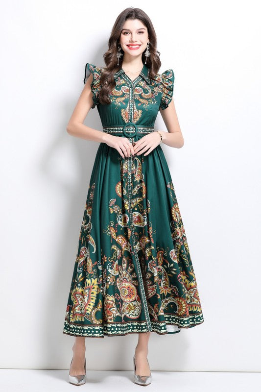WOMEN FASHION LONG MAXI DRESS – By Claude | ClozArt