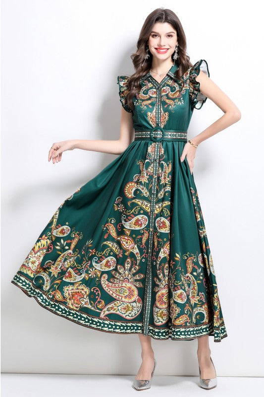 WOMEN FASHION LONG MAXI DRESS – By Claude | ClozArt