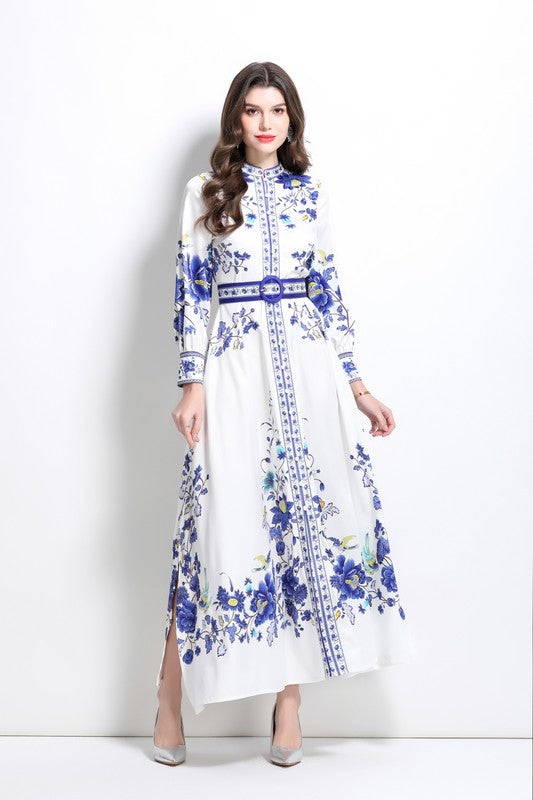 WOMEN FASHION LONG MAXI DRESS – By Claude | ClozArt